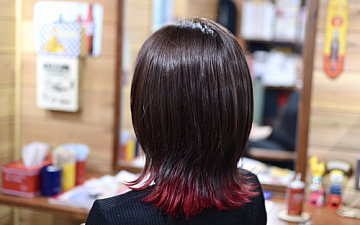 清水町美容院Peco(ペコ)インナーカラーが人気ブログ