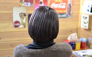 清水町美容院Peco(ペコ)ラベンダーピンクアッシュボブブログ